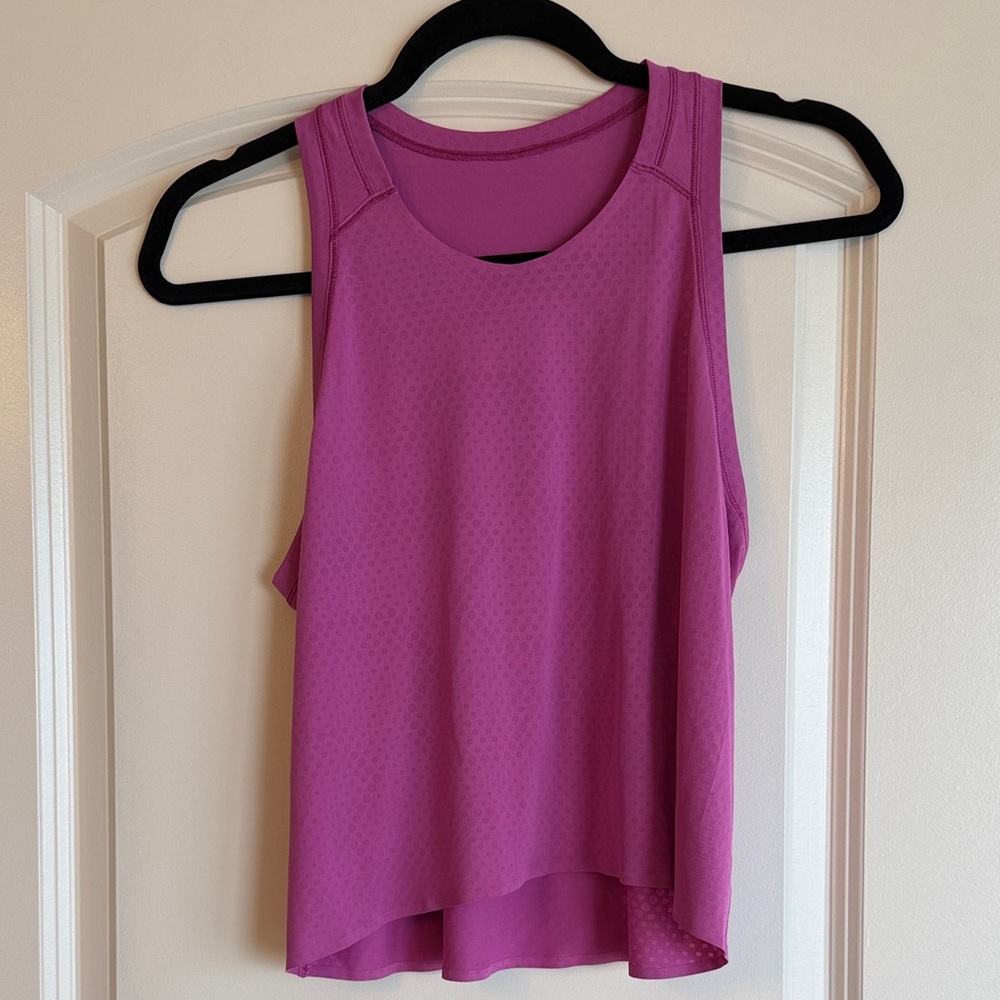 lululemon athletica Magenta Tank Top